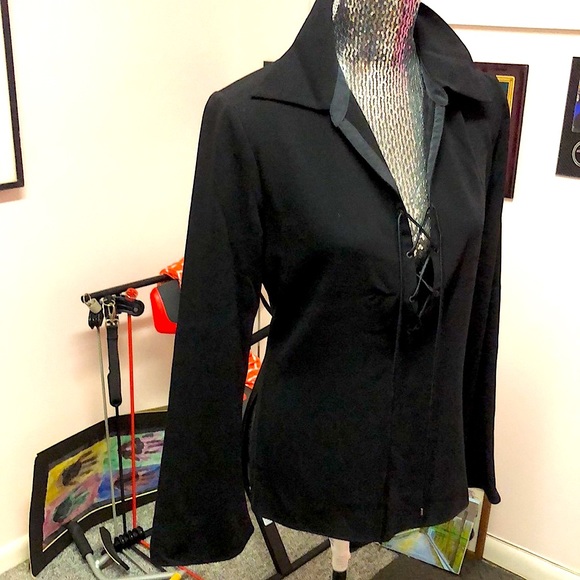 Tahari Classic String Down Front - Picture 3 of 10